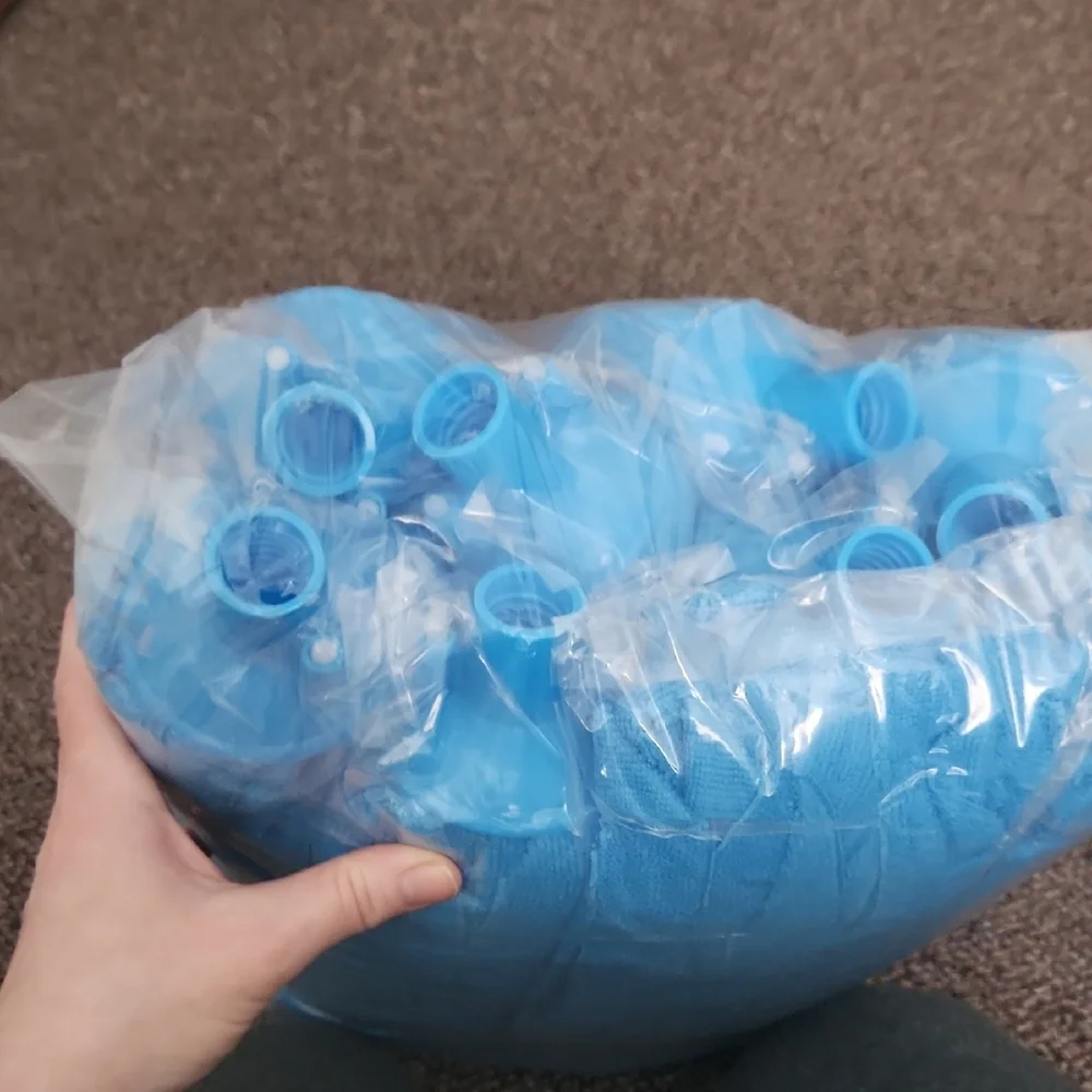 Blue Compressed Blanket - Picture 2 of 3